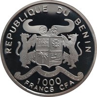 1000 Francs CFA obverse