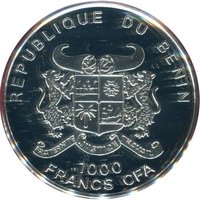 1000 Francs CFA obverse