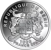 1000 Francs CFA obverse
