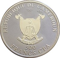 500 Francs CFA obverse