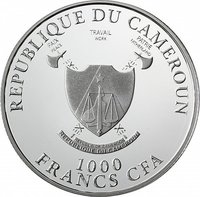 1000 Francs CFA obverse