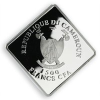 1500 Francs CFA obverse