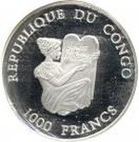 1000 Francs CFA obverse