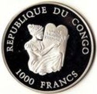 1000 Francs CFA obverse