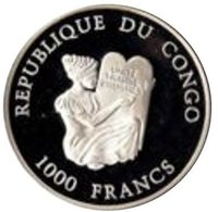1000 Francs CFA obverse