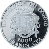 1000 Francs CFA obverse