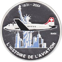 1000 Francs CFA reverse