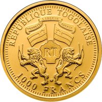 1000 Francs CFA obverse