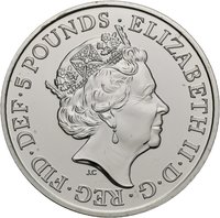5 Pounds obverse