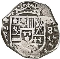8 Reales obverse