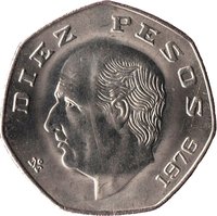 10 Pesos reverse