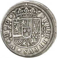 8 Reales obverse