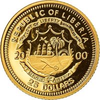 25 Dollars obverse
