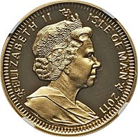 ½ Noble obverse