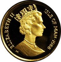 ⅒ Crown obverse