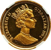 ⅕ Crown obverse