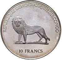 10 Francs obverse