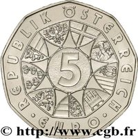 5 Euro obverse