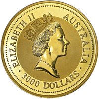 3000 Dollars obverse