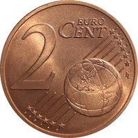2 Euro Cents reverse
