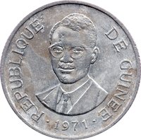 1 Syli obverse