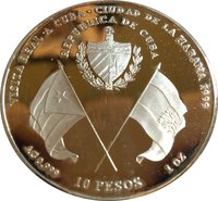 10 Pesos obverse