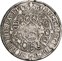 ½ Speciedaler reverse