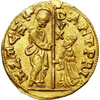 ½ Gold Zecchino obverse