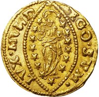 ½ Gold Zecchino reverse