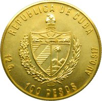 100 Pesos obverse