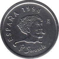 10 Pesetas obverse