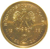 2 Zlotys obverse