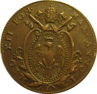 1 Quattrino obverse
