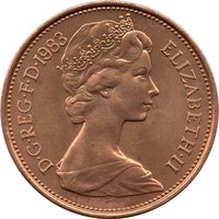 2 Pence obverse