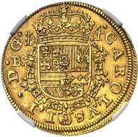 4 Escudos obverse
