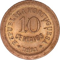 10 Centavos obverse