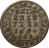 12 Kreuzers reverse