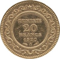 20 Francs reverse