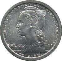 1 Franc obverse
