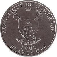 1000 Francs CFA obverse