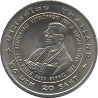 20 Bahts obverse