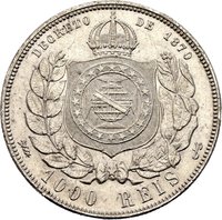 1000 Réis reverse