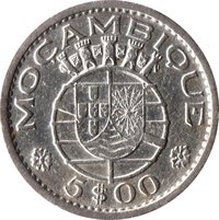 5 Escudos obverse
