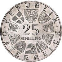 25 Schilling obverse