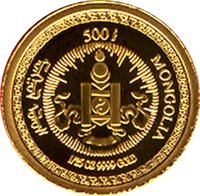500 Tögrög obverse