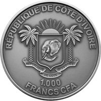 1000 Francs CFA obverse