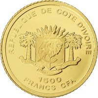 1500 Francs CFA obverse