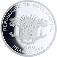 1000 Francs CFA obverse