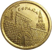 5 Pesetas obverse