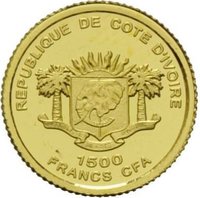 1500 Francs CFA obverse